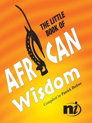 cover image of Little Book of African Wisdom